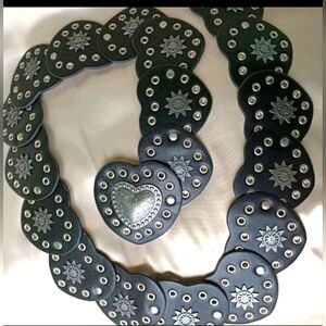 Stylish Waist Belt "True Love"  Waist Accessory Belt Western Heart Rodeo XL New